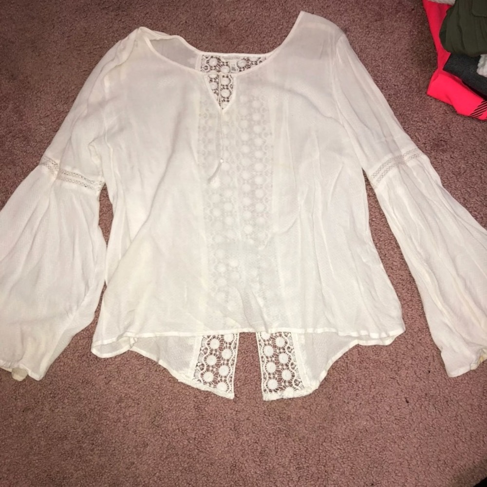 Cute white blouse